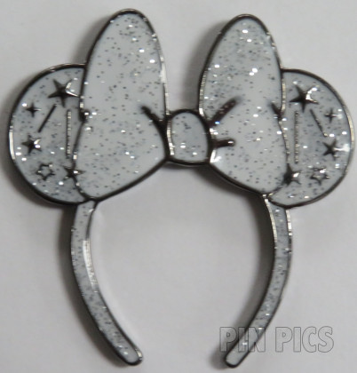 Neon Tuesday - Minnie Mouse - Silver Constellation Earband - Ears Headband and Bow