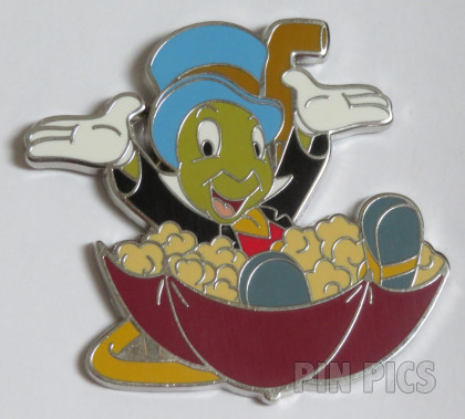 HKDL - Jiminy Cricket - Pinocchio - Popcorn Bucket Mystery - Pin Trading Carnival 2020