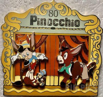 DEC - Pinocchio, Jiminy and Lampwick- 80th Anniversary