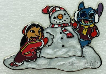 Lilo and Stitch - Snowman - Holiday - Mystery