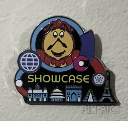 WDW - Cogsworth - Beauty and the Beast - Showcase - Epcot - Booster
