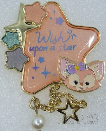 HKDL - LinaBell - Wish Upon a Star - Duffy and Friends - Dangle - Stained Glass - Pink Fox