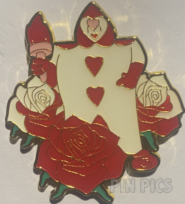 Loungefly - Heart Playing Card - Alice in Wonderland - Red Rose - Stitch Shoppe