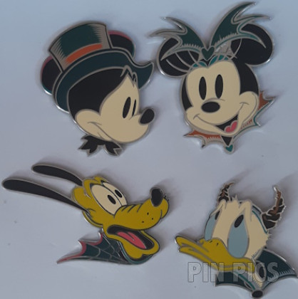 DLP - Mickey, Minnie, Donald, and Pluto - Halloween - Booster