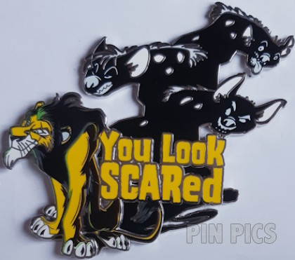 DLP - Scar and Hyenas - Lion King - You Look Scared - Halloween - Jumbo