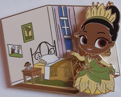 Embroidery Large Princess and the Frog Tiana Pin Trading Book Bag LARGE for  Disney Pin Collections Holds About 300 Pins 