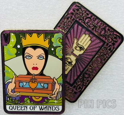 DSSH - Evil Queen - Queen of Wands - Villain Tarot Card - Once Upon a Nightmare