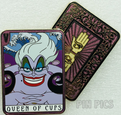DSSH - Ursula - Little Mermaid - Queen of Cups - Villain Tarot Card - Once Upon a Nightmare