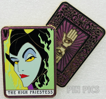 DSSH - Maleficent - Sleeping Beauty - High Priestess - Villain Tarot Card - Once Upon a Nightmare