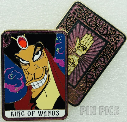 DSSH - Jafar - Aladdin - King of Wands - Villain Tarot Card - Once Upon a Nightmare