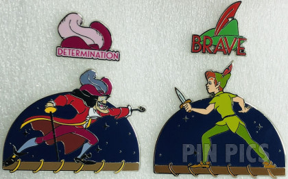 WDW - Peter Pan and Captain Hook - How To Be - Hereos Vs Villains - Set