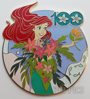 PALM - Ariel - Little Mermaid - Princess Florals - Disney 100 - Jumbo