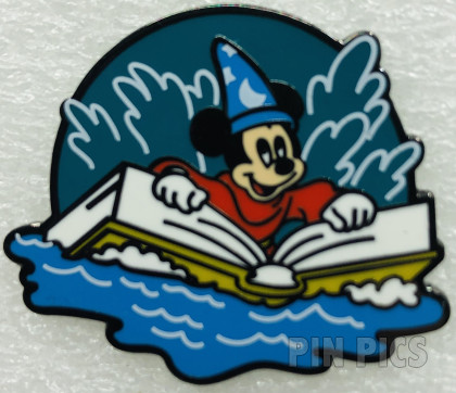 Out Of Print - Sorcerer Mickey - Fantasia - Riding a Book