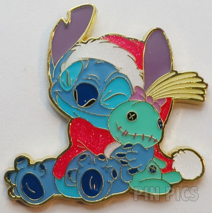 Santa Stitch Pin