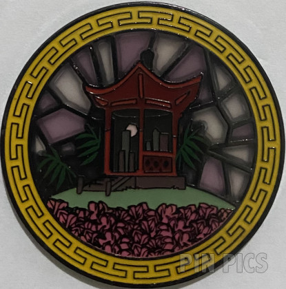 Loungefly - Mulan's Temple - Princess Castle - Stained Glass - Mystery
