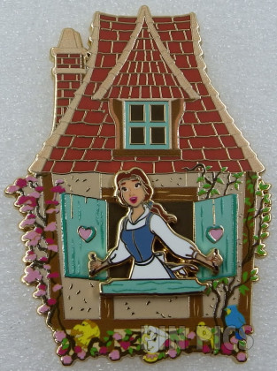 DEC - Belle and Chip - Windows of Wonder - Disney 100 - D23 - Beauty and the Beast