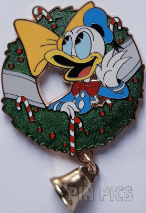 Donald Duck - Happy Holidays - Wreath