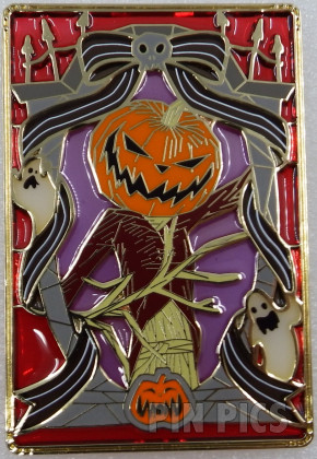 PALM - Pumpkin King - Nightmare Before Christmas - Stained Glass