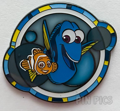 Loungefly - Dory and Nemo - Pixar Stained Glass - Mystery