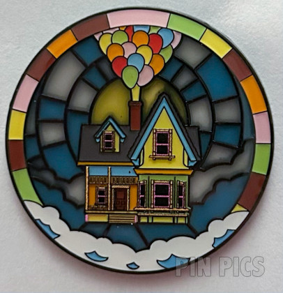 Loungefly - House - Up - Pixar Stained Glass - Mystery