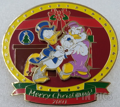 M&P - Donald & Daisy Duck - Merry Christmas 2001