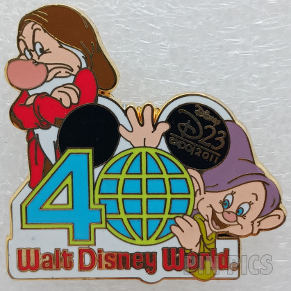 WDW - Grumpy and Dopey - Snow White and the Seven Dwarfs - 40th Anniversary - D23 Expo - Mystery