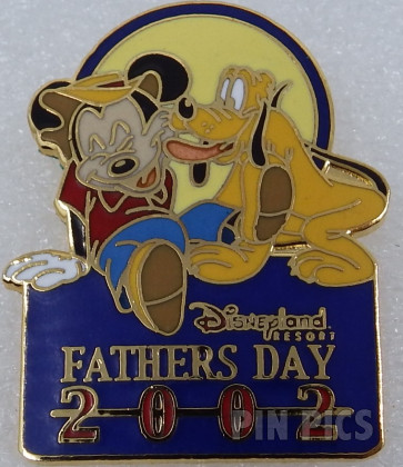 DLR - Mickey & Pluto - Father's Day 2002