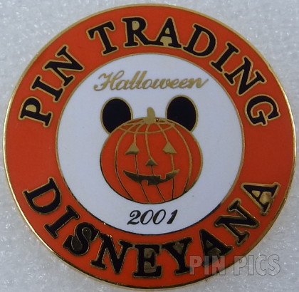 Disneyana - Halloween Pumpkin 2001 - Pin Trading
