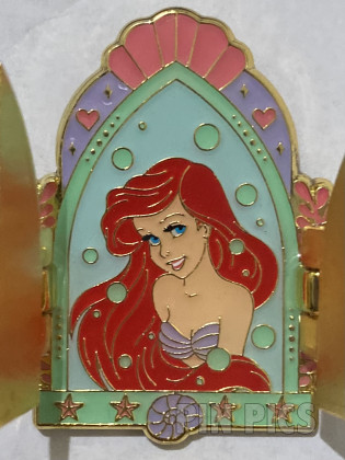 160039 - Loungefly - Ariel - Little Mermaid - Princess Hinged Window - Mystery