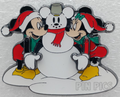 Loungefly - Minnie and Mickey - Snowman - Santa hat - Christmas