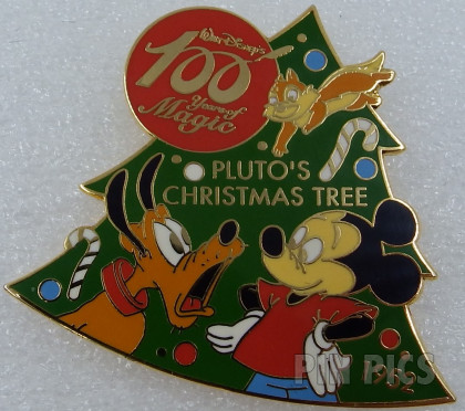 M&P - Mickey & Pluto - Plutos Christmas Tree - 100 Years of Magic