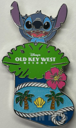 WDW - Stitch - Old Key West - Stocking - Holiday