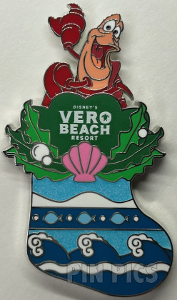 WDW - Sebastian - Little Mermaid - Vero Beach - Stocking - Holiday