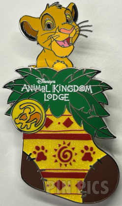 WDW - Simba - Lion King - Animal Kingdom Lodge - Stocking - Holiday