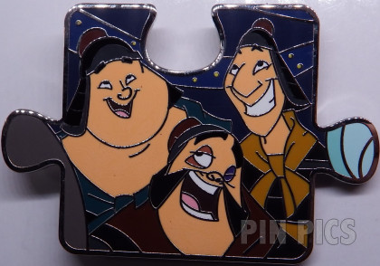 Character Connection Mystery - Mulan - Chien-Po, Yao, and Ling - Puzzle