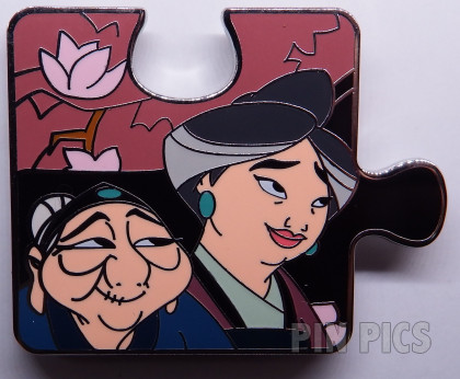 Character Connection Mystery - Mulan - Grandmother Fa and Fa Li - Puzzle