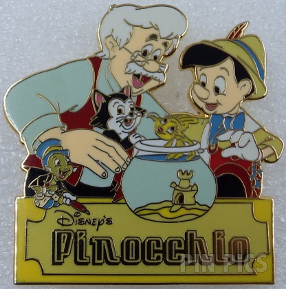Pinocchio Family - AP - Geppetto and Cleo