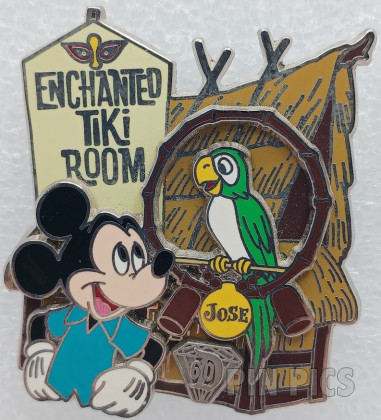 DLR - Mickey and Jose - Enchanted Tiki Room - Diamond Decades Collection