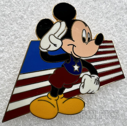 DLR - Mickey's All American Pin Trading Festival Lanyard Starter Kit (Mickey)