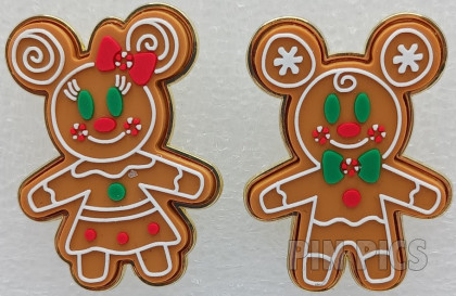 Uncas - Minnie and Mickey - Gingerbread - Holiday