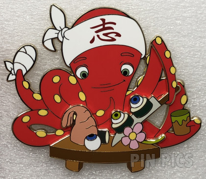 WDI - Octopus Monster - Monsters Inc - Sushi - Chef