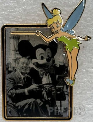 DL - Tinker Bell & Walt - 100th Birthday Picture Frame Series
