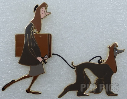 WDI - Afghan Hound - Owners with Matching Dogs -101 Dalmatians 60th Anniversary