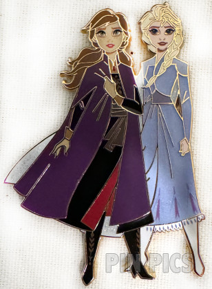 DEC - Anna and Elsa - Frozen II - Forest Travel Outfits - 10 Years of Frozen Fashion