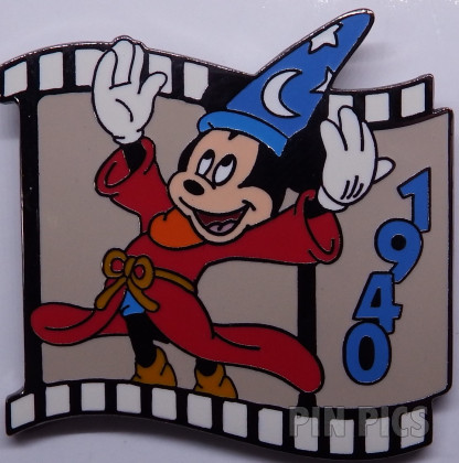 DIS - Mickey as Sorcerer's Apprentice- 1940 - Countdown To the Millennium - Pin 5