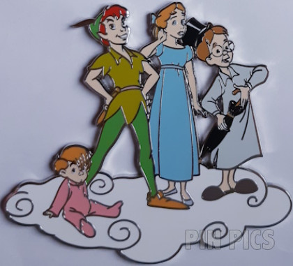 DLP - Peter Pan, Wendy, Michael and John - On a Cloud