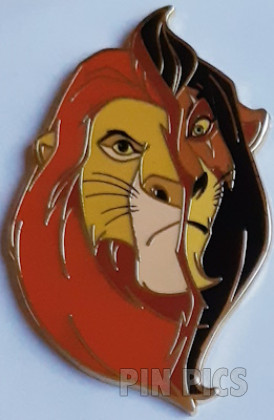 DLP - Mufasa & Scar - Lion King - Face