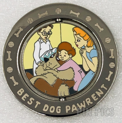 160635 - Nana, Wendy, Michael and John - Peter Pan - Best Dog Pawrent - Spinner