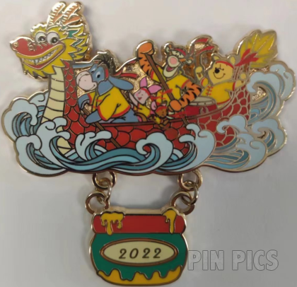 SDR - Winnie the Pooh Tigger Piglet Eeyore and Roo - Dragon Boat 2022