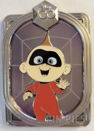 DEC - Jack Jack - Celebrating with Character - Disney 100 - Silver Frame